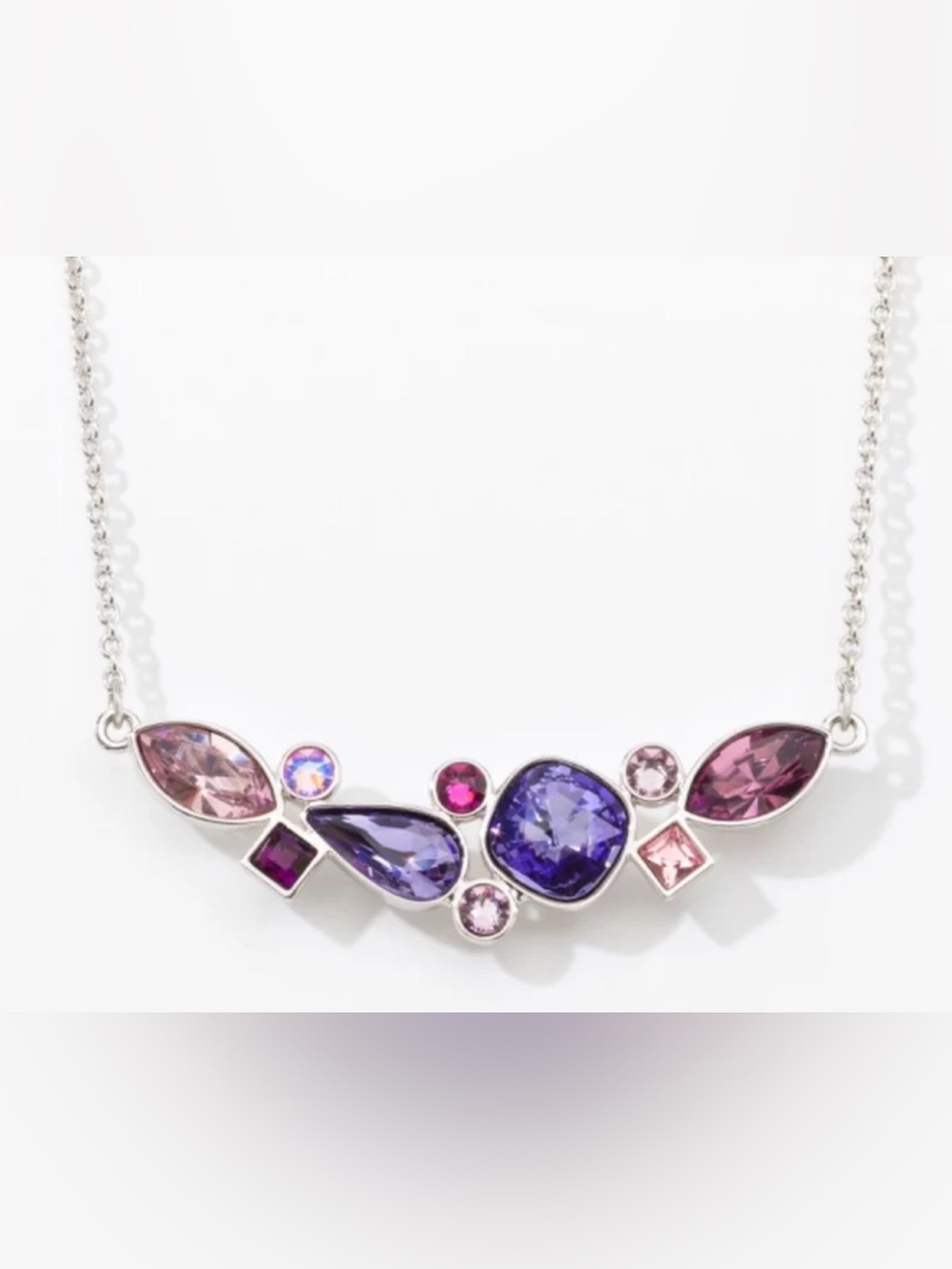 Touchstone Crystal by Swarovski Empress Necklace so gorgeous BNIB colorful